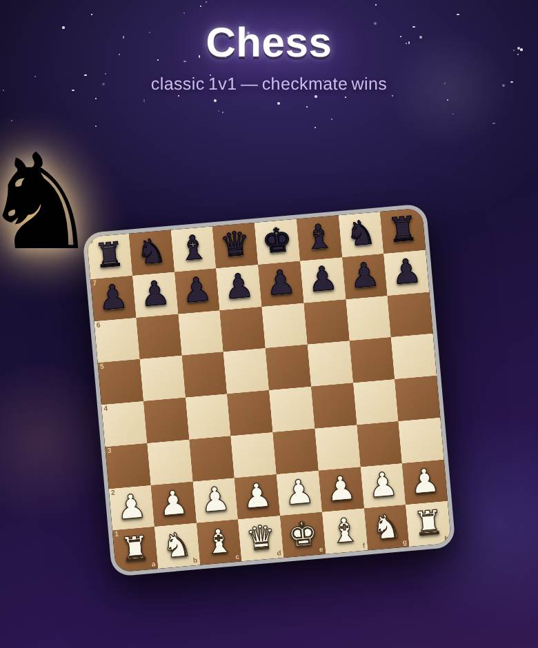 Chess — game screenshot on playparty.live