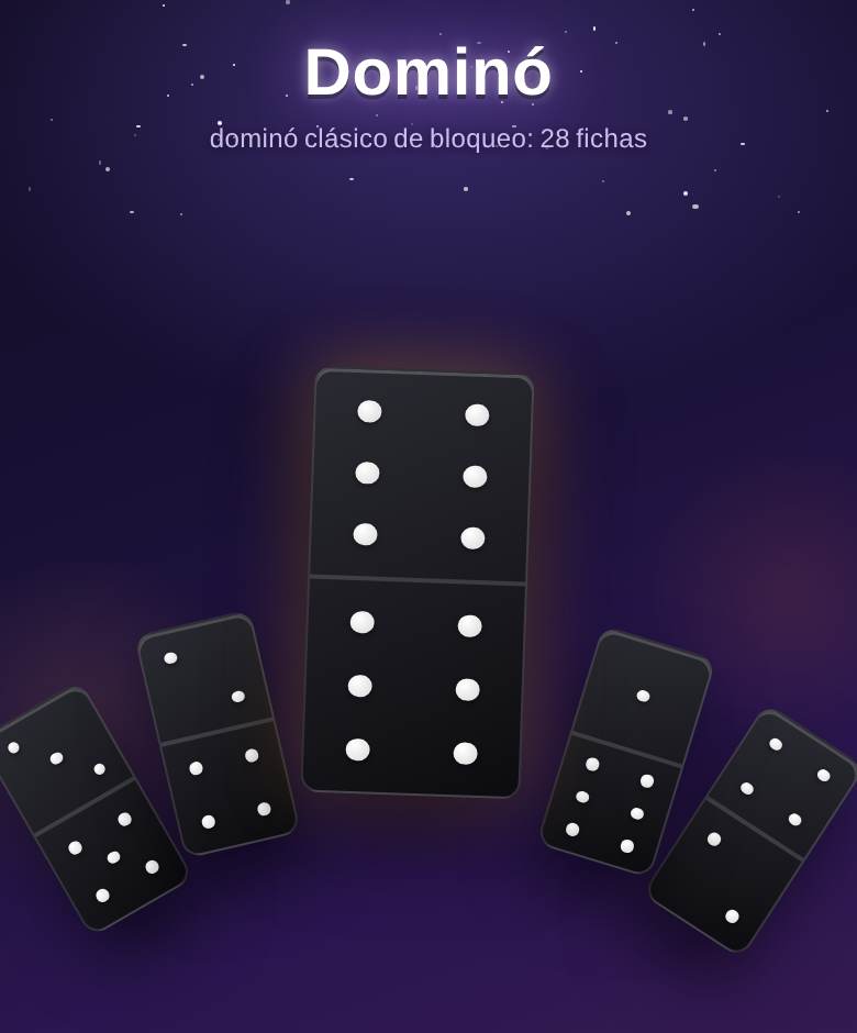 Dominó — captura del juego en playparty.live