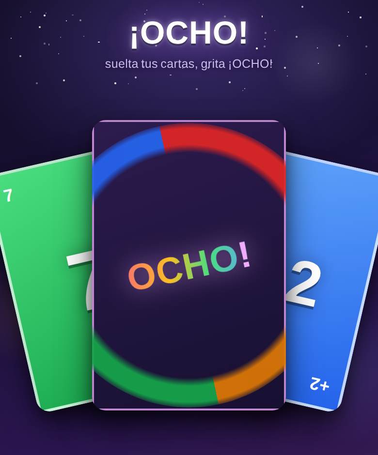 ¡OCHO! — captura del juego en playparty.live