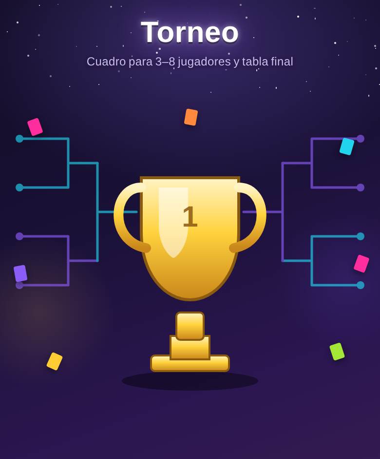 Torneo — captura del juego en playparty.live